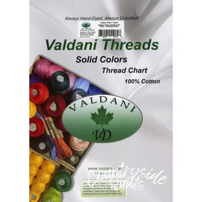 Valdani Solids Color Card
