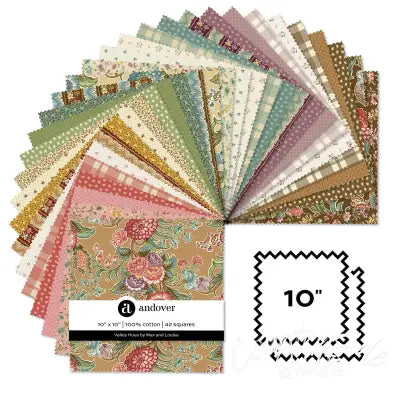 Valley Hues 10 Inch Square 42 Cuts Each