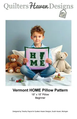 Vermont HOME Pillow Pattern