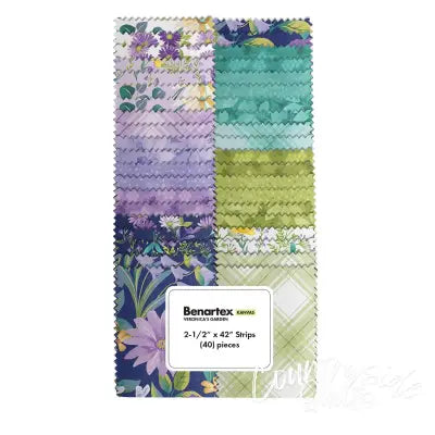 Veronica's Garden 2.5in Strips, 40pcs/bundle