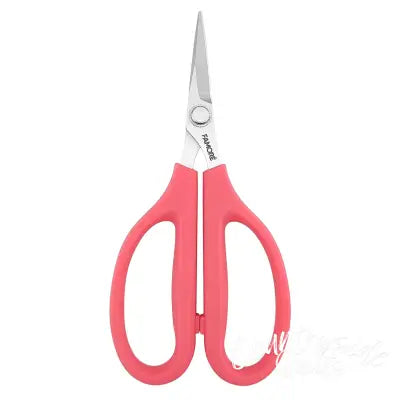 Very Sharp Scissor with Large Pink Comfort Handles 6-1/4in