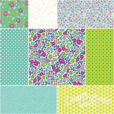 Vibrance 1 Yard Bundle Cloud, 8 Pcs.