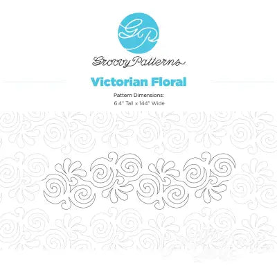 Victorian Floral Paper Pantograph