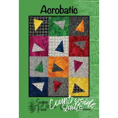 Villa Rosa Designs - Acrobatic - Post Card Quilt Pattern