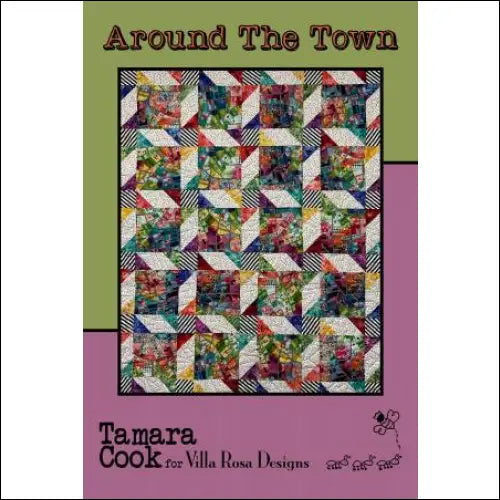 Villa Rosa Designs - Around The Town - Post Card Quilt