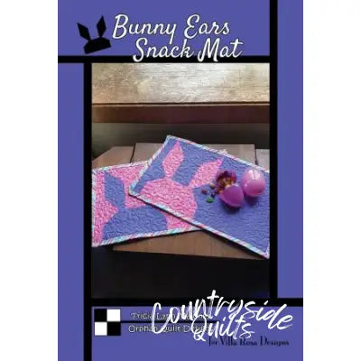 Villa Rosa Designs - Bunny Ears Snack Mat - Post Card Quilt