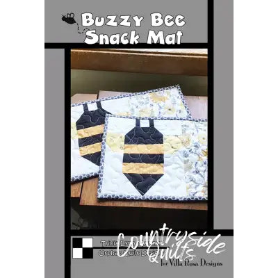 Villa Rosa Designs - Buzzy Bee Snack Mat - Post Card Quilt