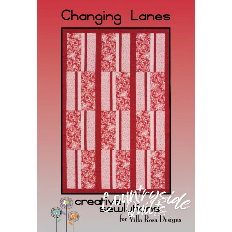 Villa Rosa Designs - Changing Lanes - Post Card Quilt