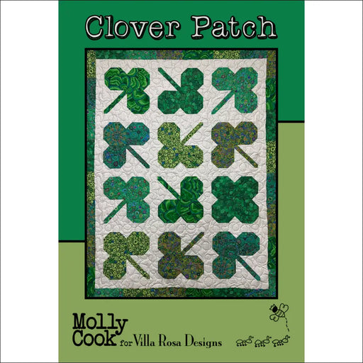 Villa Rosa Designs - Clover Patch - Post Card Quilt Pattern