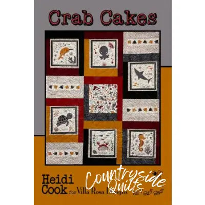 Villa Rosa Designs - Crab Cakes - Post Card Quilt Pattern