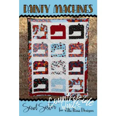 Villa Rosa Designs - Dainty Machines - Post Card Quilt