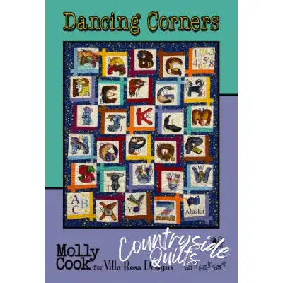 Villa Rosa Designs - Dancing Corners - Post Card Quilt