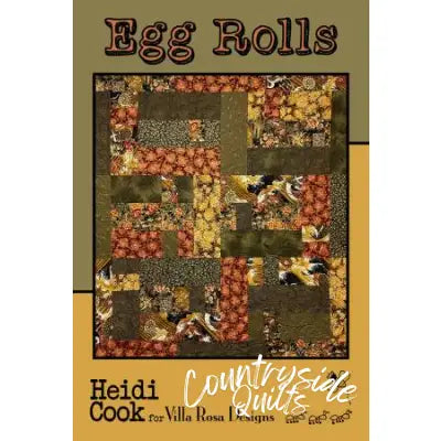 Villa Rosa Designs - Egg Rolls - Post Card Quilt Pattern