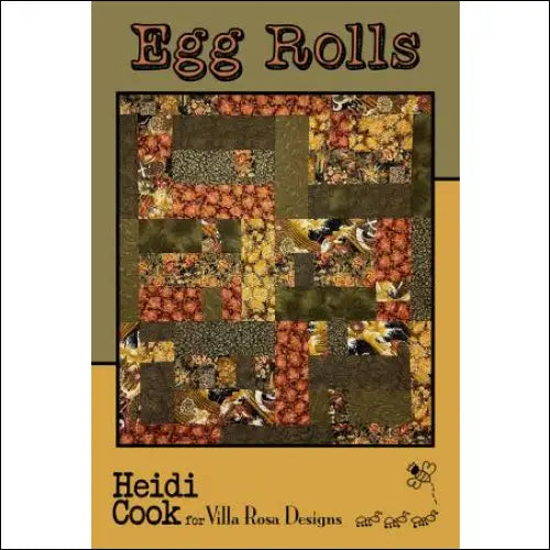 Villa Rosa Designs - Egg Rolls - Post Card Quilt Pattern