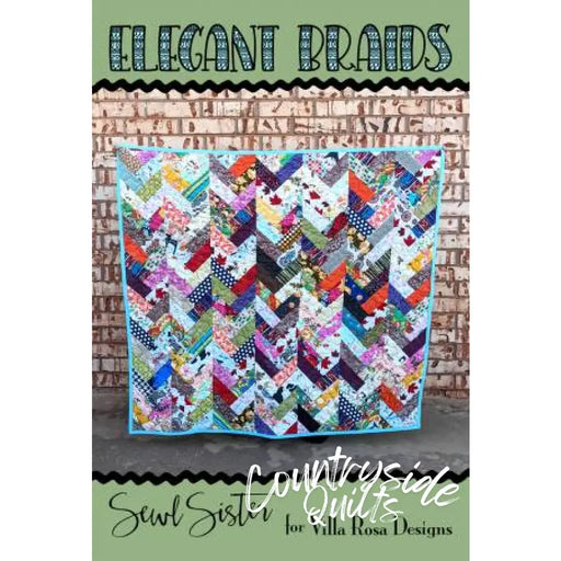 Villa Rosa Designs - Elegant Braids - Post Card Quilt
