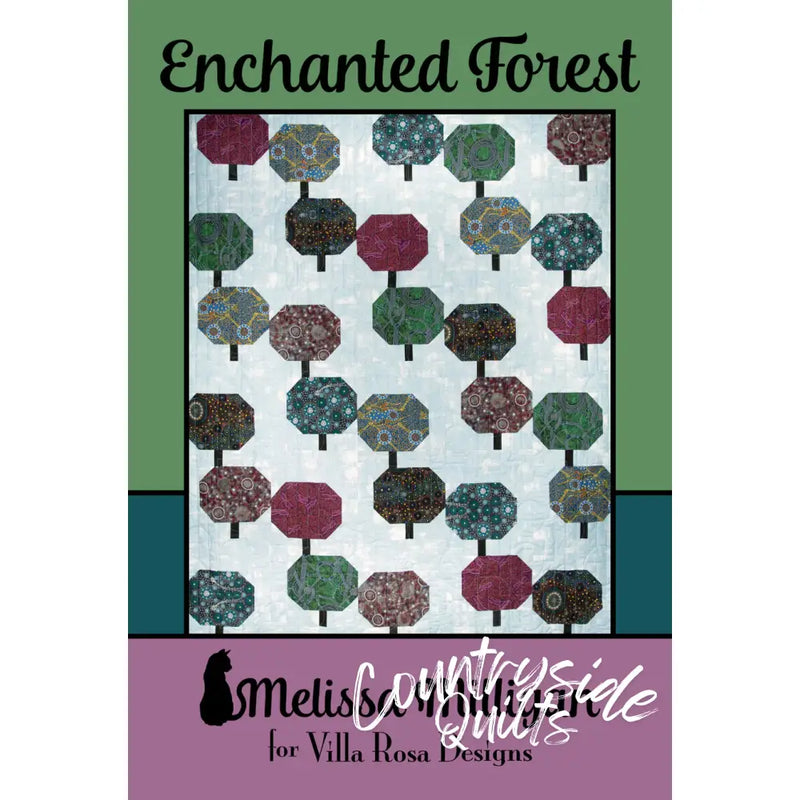 Villa Rosa Designs - Enchanted Forest - Post Card Quilt
