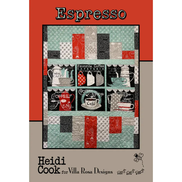 Villa Rosa Designs - Espresso - Post Card Quilt Pattern