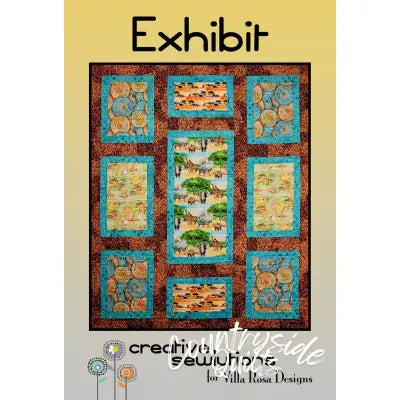 Villa Rosa Designs - Exhibit - Post Card Quilt Pattern