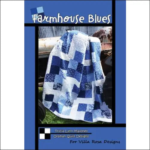 Villa Rosa Designs - Farmhouse Blues - Post Card Quilt