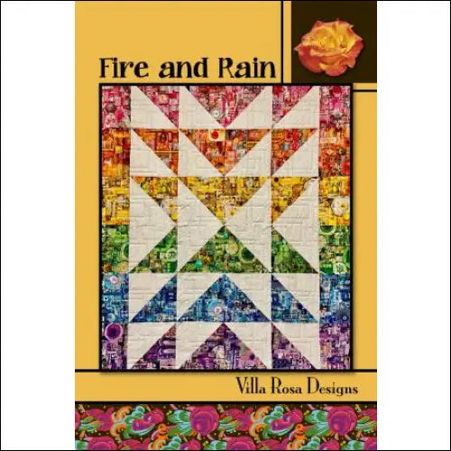 Villa Rosa Designs - Fire and Rain - Post Card Quilt