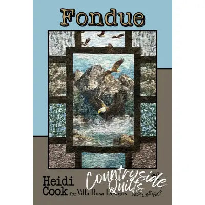 Villa Rosa Designs - Fondue - Post Card Quilt Pattern fondue