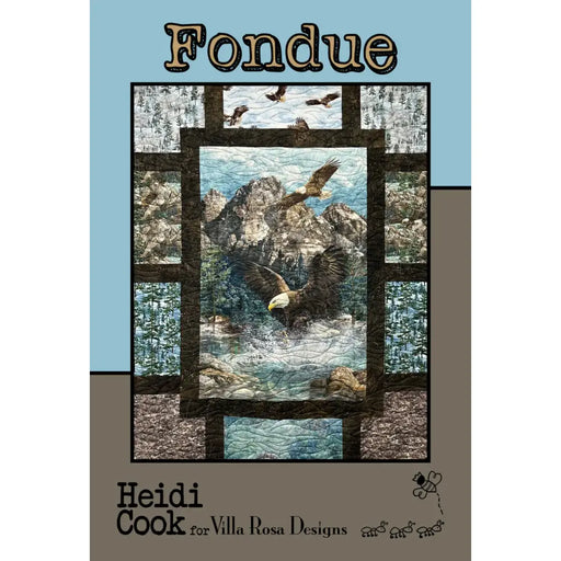 Villa Rosa Designs - Fondue - Post Card Quilt Pattern fondue