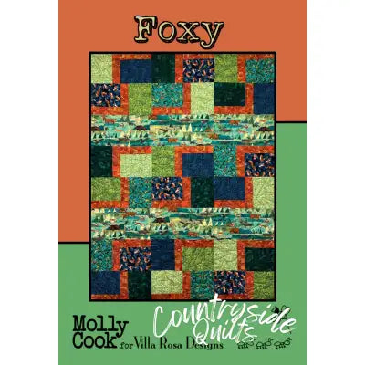 Villa Rosa Designs - Foxy - Post Card Quilt Pattern 262403