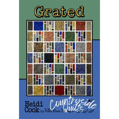 Villa Rosa Designs - Grated - Post Card Quilt Pattern grated