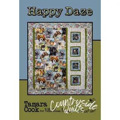 Villa Rosa Designs - Happy Daze - Post Card Quilt Pattern