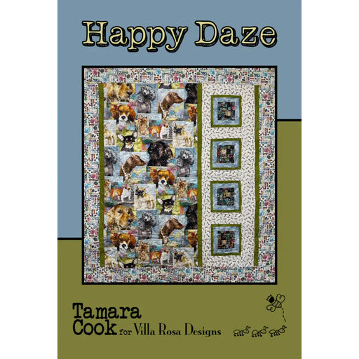 Villa Rosa Designs - Happy Daze - Post Card Quilt Pattern