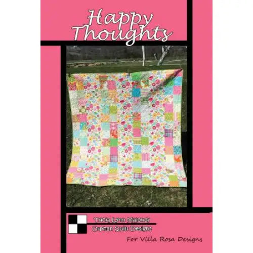 Villa Rosa Designs - Happy Thoughts - Post Card Quilt