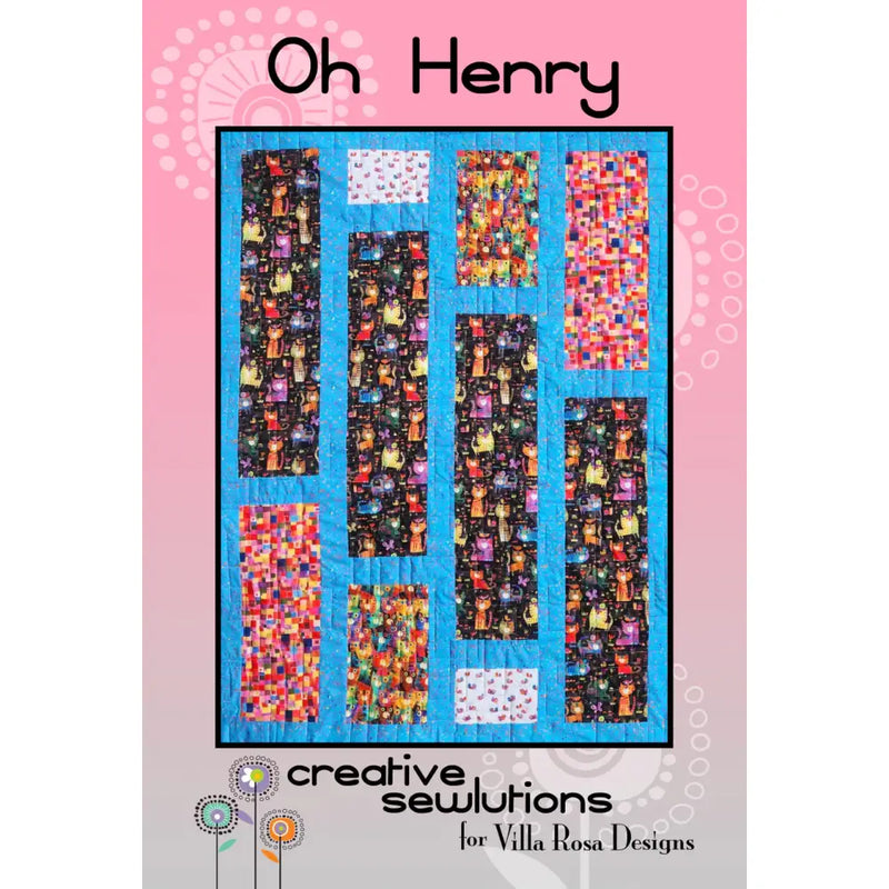 Villa Rosa Designs - Oh Henry - Post Card Quilt Pattern