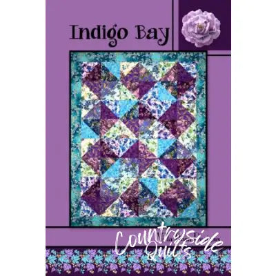 Villa Rosa Designs - Indigo Bay - Post Card Quilt Pattern