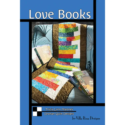 Villa Rosa Designs - Love Books - Post Card Quilt Pattern