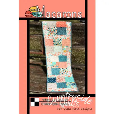 Villa Rosa Designs - Macarons - Post Card Quilt Pattern