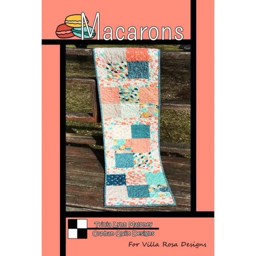 Villa Rosa Designs - Macarons - Post Card Quilt Pattern