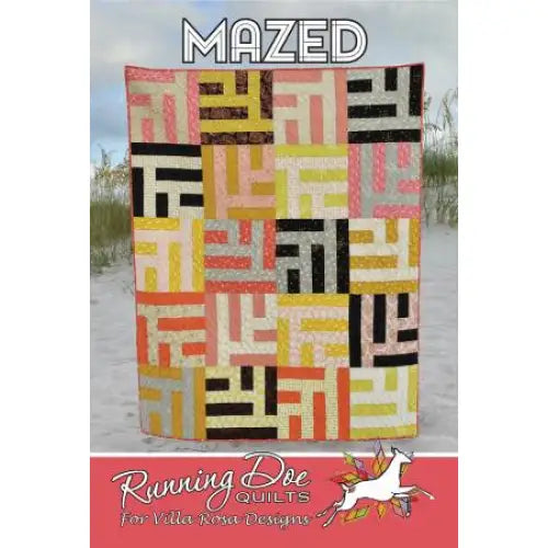 Villa Rosa Designs - Mazed - Post Card Quilt Pattern mazed
