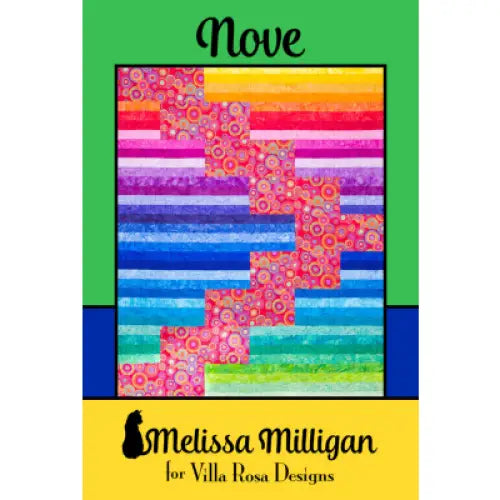 Villa Rosa Designs - Nove - Post Card Quilt Pattern nove