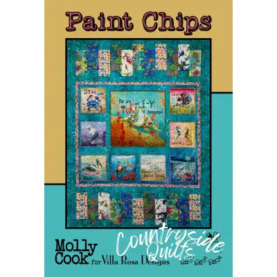 Villa Rosa Designs - Paint Chips - Post Card Quilt Pattern