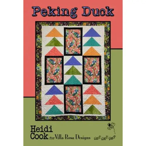Villa Rosa Designs - Peking Duck - Post Card Quilt Pattern