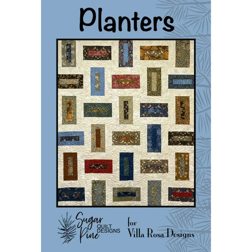 Villa Rosa Designs - Planters - Post Card Quilt Pattern