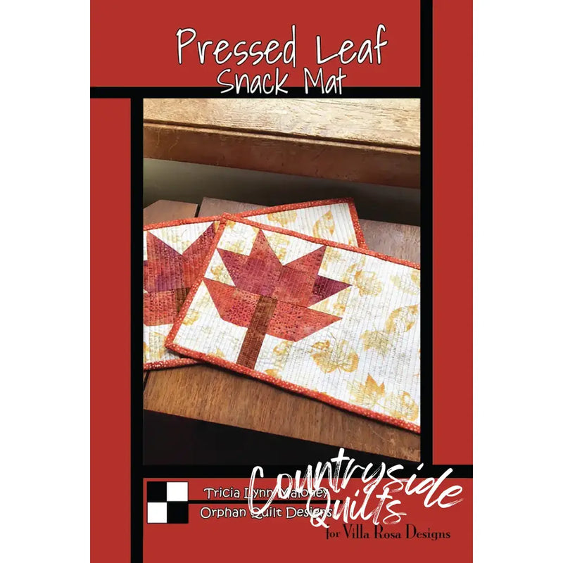 Villa Rosa Designs - Pressed Leaf Mat - Post Card Quilt