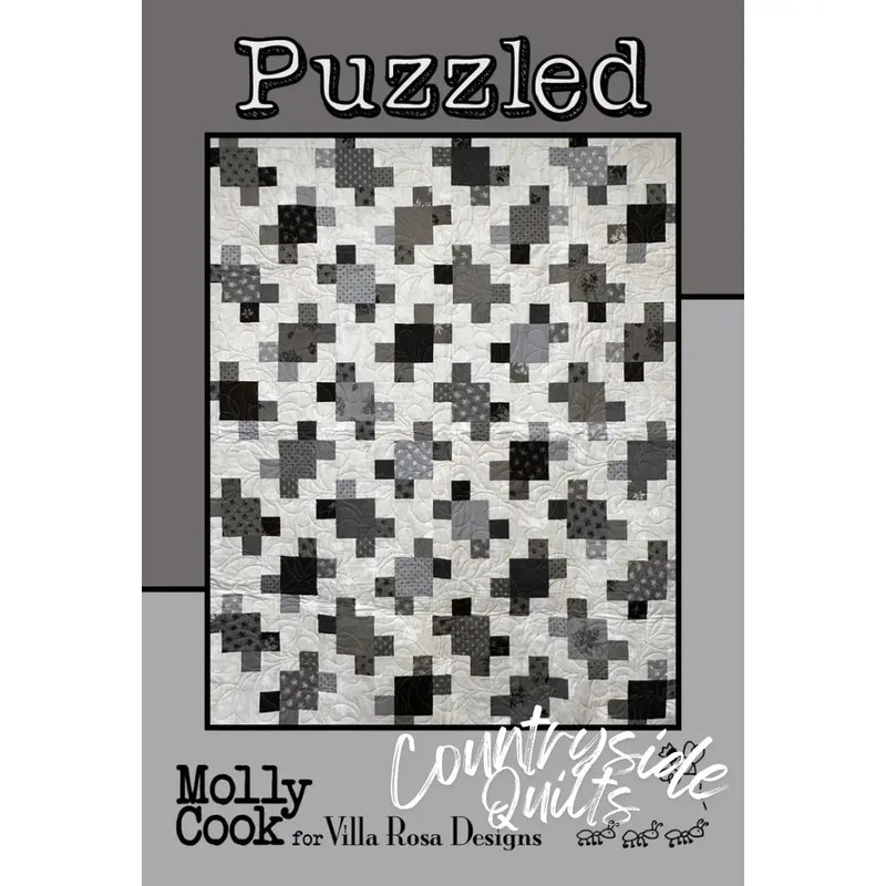 Villa Rosa Designs - Puzzled - Post Card Quilt Pattern