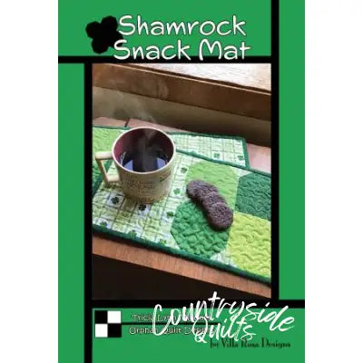 Villa Rosa Designs - Shamrock Snack Mat - Post Card Quilt