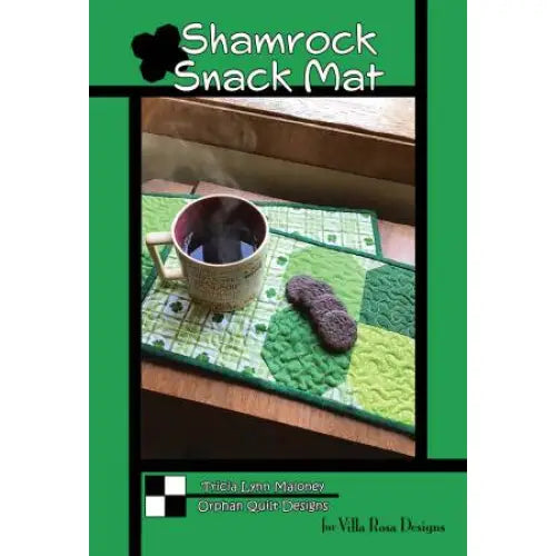 Villa Rosa Designs - Shamrock Snack Mat - Post Card Quilt
