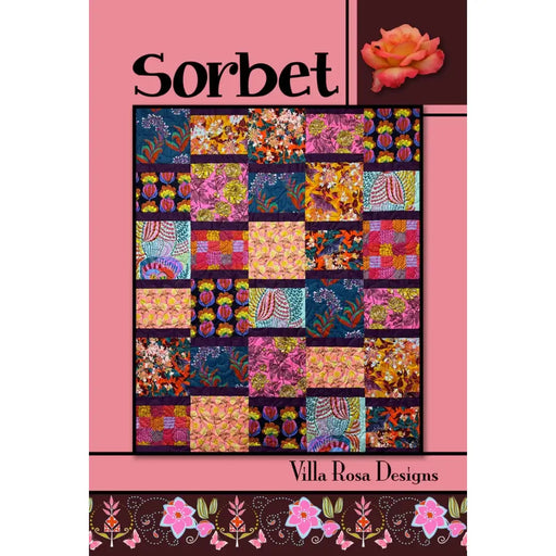 Villa Rosa Designs - Sorbet - Post Card Quilt Pattern 551313