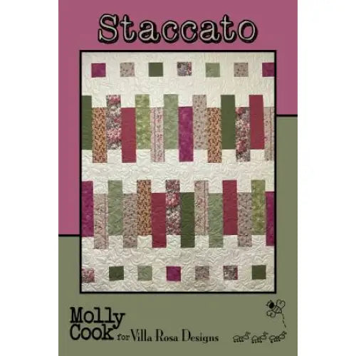 Villa Rosa Designs - Staccato - Post Card Quilt Pattern