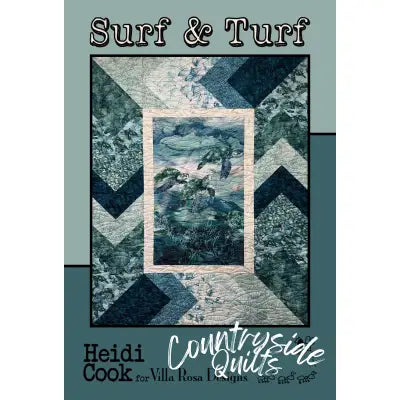 Villa Rosa Designs - Surf & Turf - Post Card Quilt Pattern