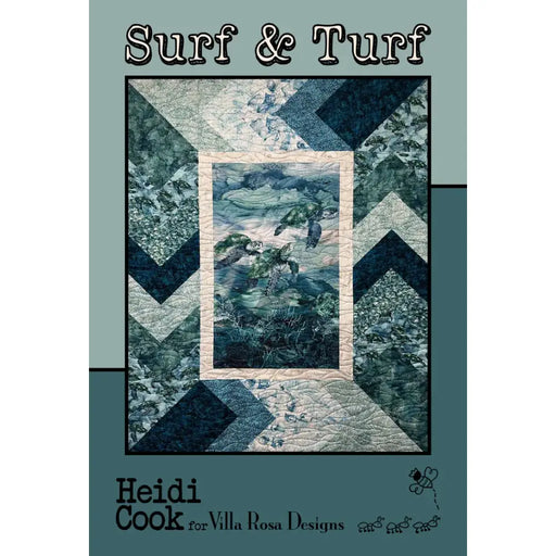 Villa Rosa Designs - Surf & Turf - Post Card Quilt Pattern