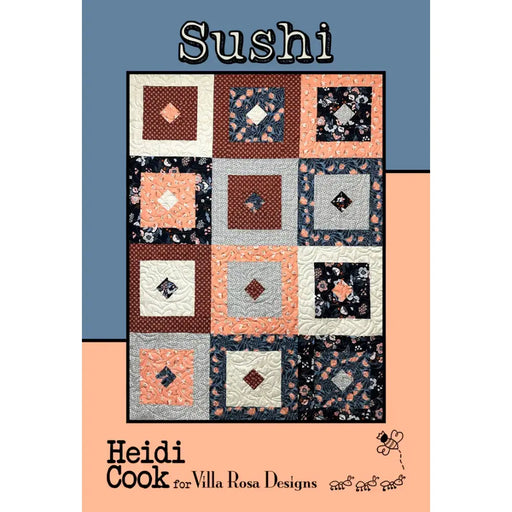 Villa Rosa Designs - Sushi - Post Card Quilt Pattern 412841